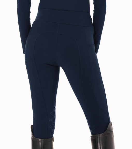 Navy Women's compression riding leggings