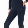 Navy Women's compression riding leggings